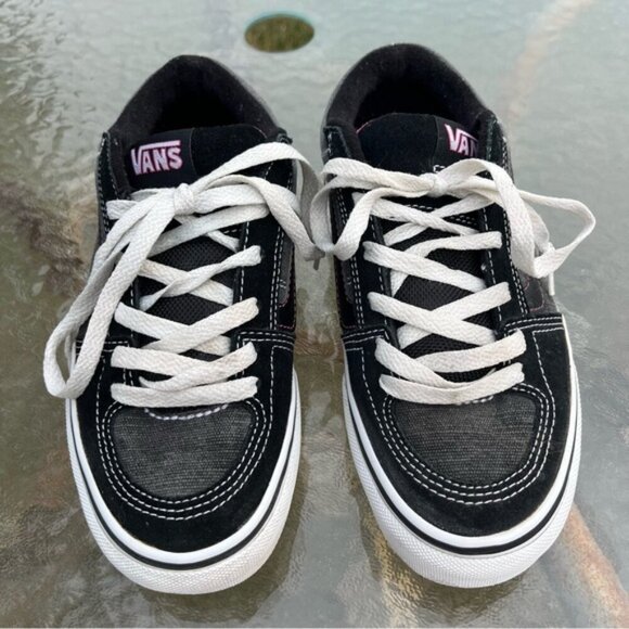 Vintage Vans Old Skool Blonde Skateboard Sneaker Shoe Pink/Charcoal/ Black - Picture 2 of 9